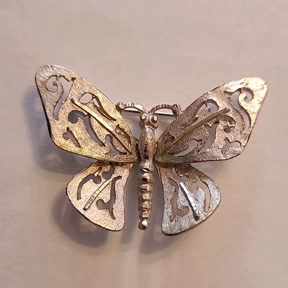 Lot Vtg. Butterfly Brooches/Pins - Picture 3 of 11